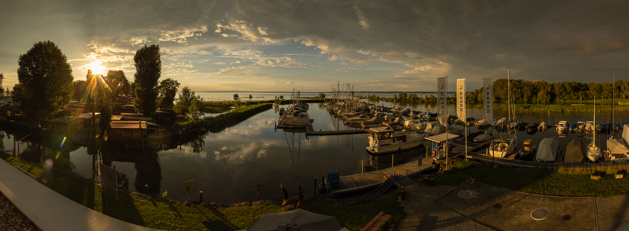 Panorama am Alten Rhein